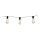 LED Соларна верига 3,35 м 10xLED/1,2V