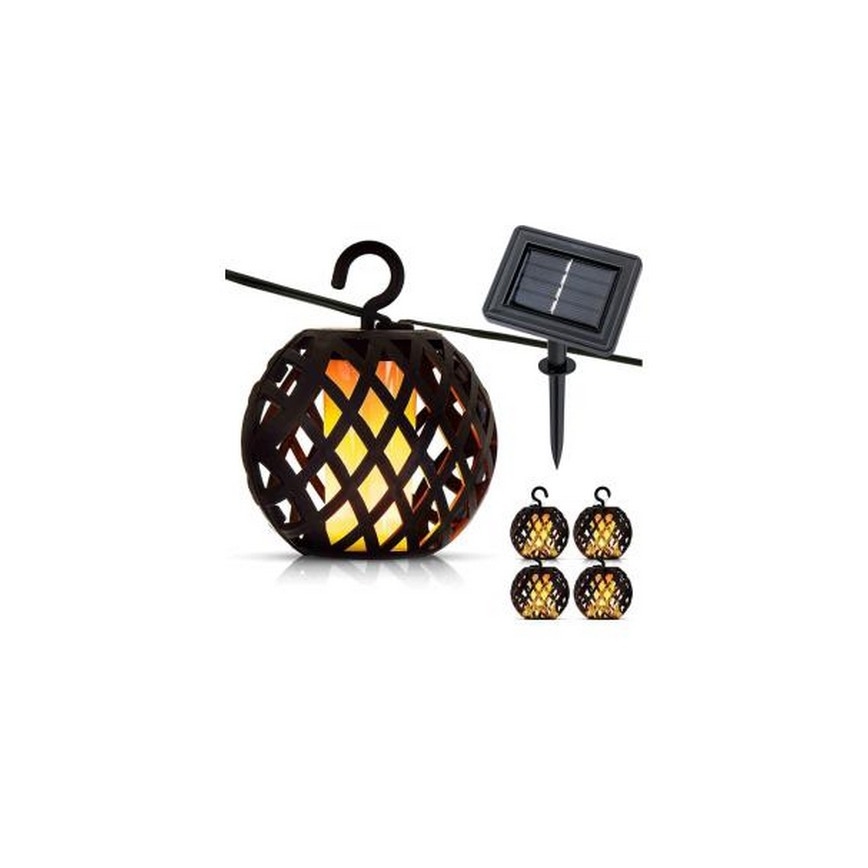 LED Соларна верига 60xLED/2m 400 mAh IP44