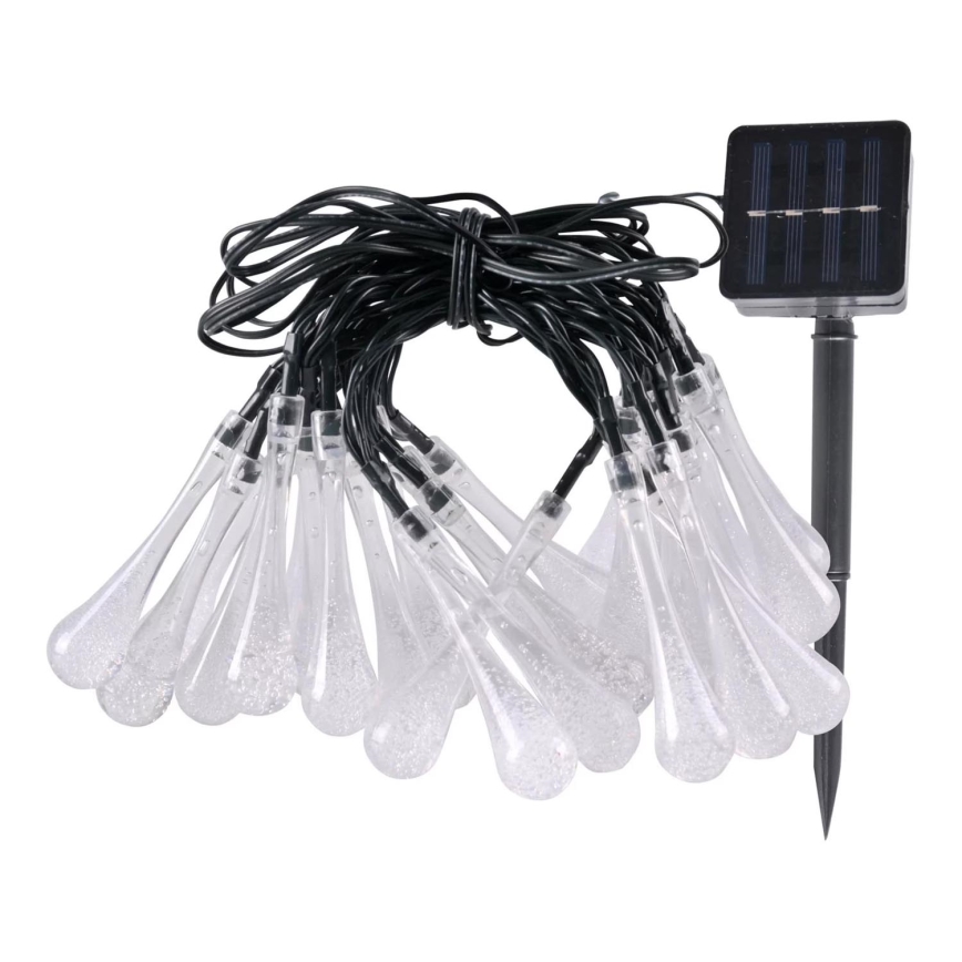 LED Соларна верига ICE 30xLED/1,2V 300 mAh IP44