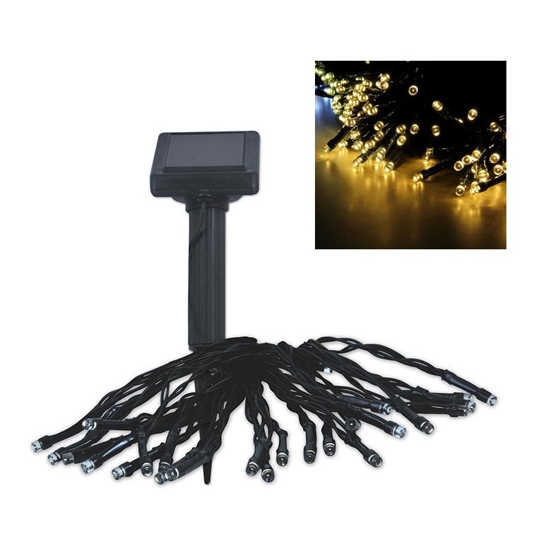 LED Соларна верига SHINE 100xLED/1,2V 400 mAh 11, 9 m IP44