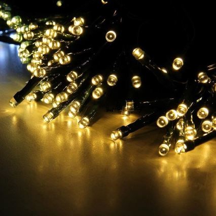 LED Соларна верига SHINE 100xLED/1,2V 400 mAh 11, 9 m IP44