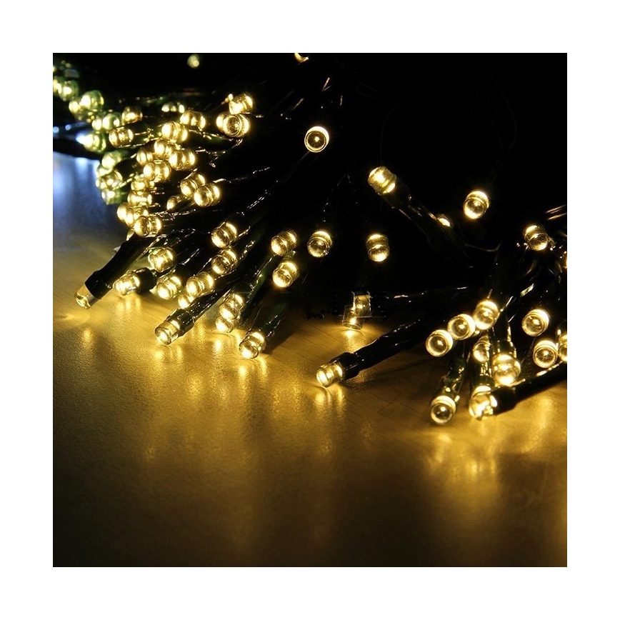 LED Соларна верига SHINE 100xLED/1,2V 400 mAh 11, 9 m IP44