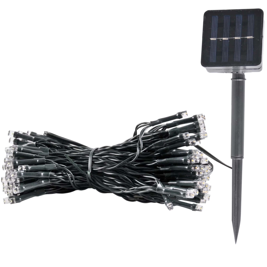 LED Соларна верига SHINE 100xLED/1,2V 400 mAh 11, 9 m IP44