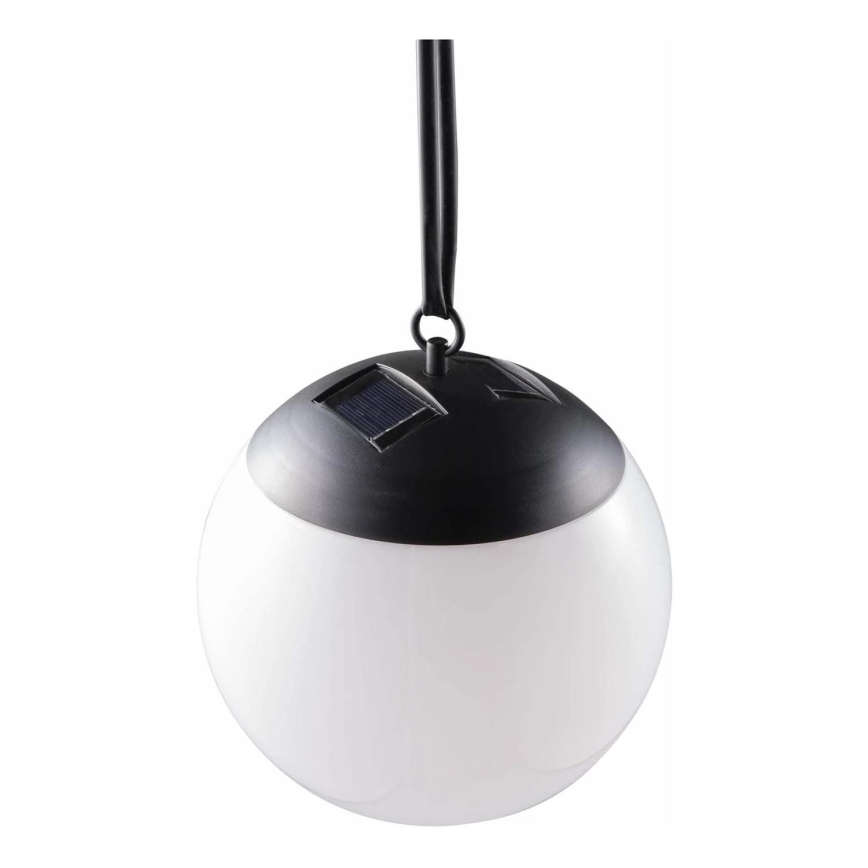 LED Соларна висяща лампа KIARA LED/1,2V 600 mAh IP44 черен