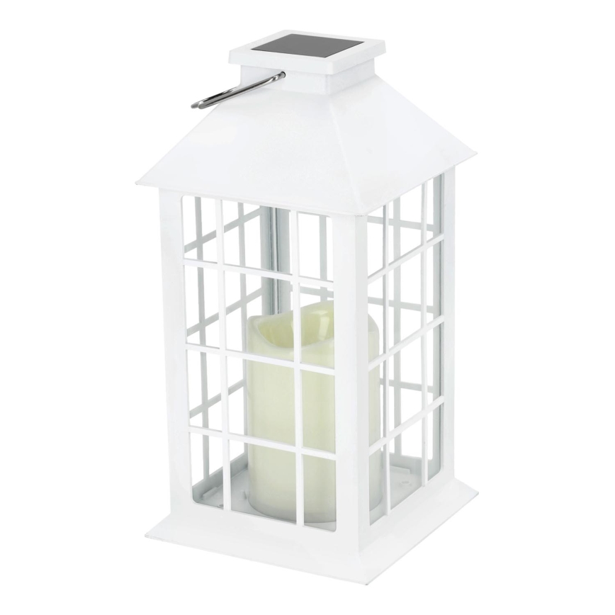 LED Соларна висяща лампа LED/0,02W/1,2V 1xAA 2700K IP44 200 mAh бял