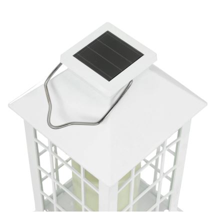 LED Соларна висяща лампа LED/0,02W/1,2V 1xAA 2700K IP44 200 mAh бял