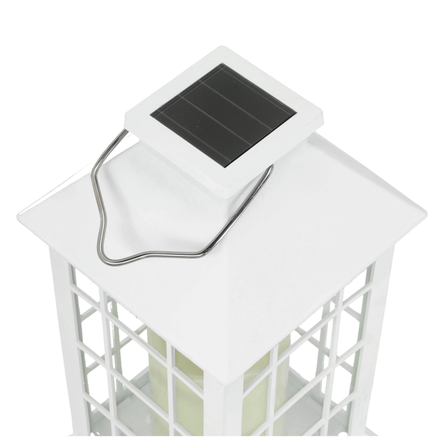 LED Соларна висяща лампа LED/0,02W/1,2V 1xAA 2700K IP44 200 mAh бял