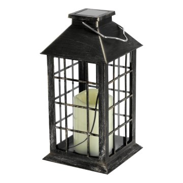 LED Соларна висяща лампа LED/0,02W/1,2V 2700K IP44 патина