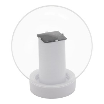 LED Соларна водоустойчива лампа LED/900mAh IP68 бяла