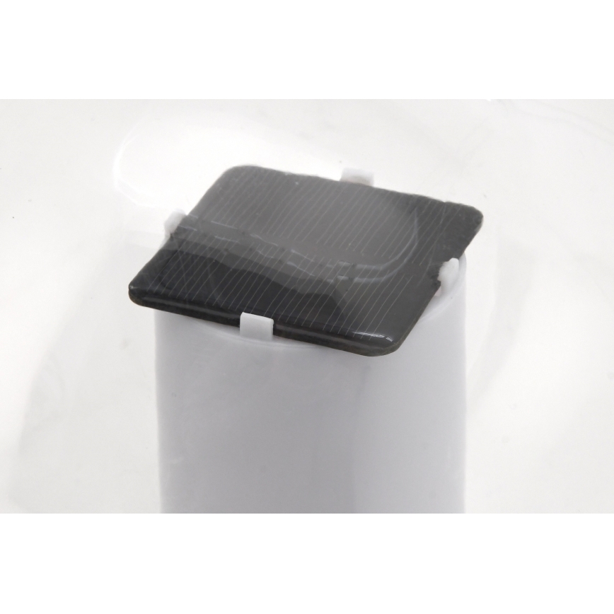 LED Соларна водоустойчива лампа LED/900mAh IP68 бяла