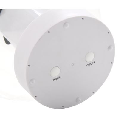 LED Соларна водоустойчива лампа LED/900mAh IP68 бяла