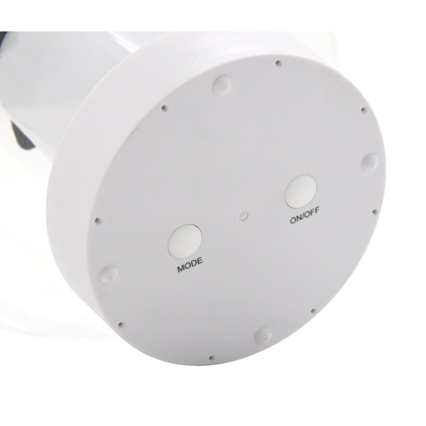 LED Соларна водоустойчива лампа LED/900mAh IP68 бяла