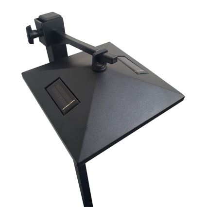 LED Соларна външна лампа 3в1 LED/1,2V 200 mAh IP44 черна