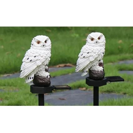 LED соларно декоративно осветително тяло със сензор, 6xLED/1,2V, 3000K, 40 cm, 600 mAh, IP44