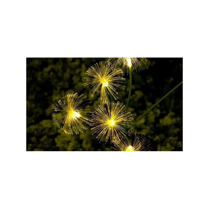 LED соларно декоративно осветително тяло със сензор 6xLED/1,2V 3000K 77 cm 600 mAh IP44