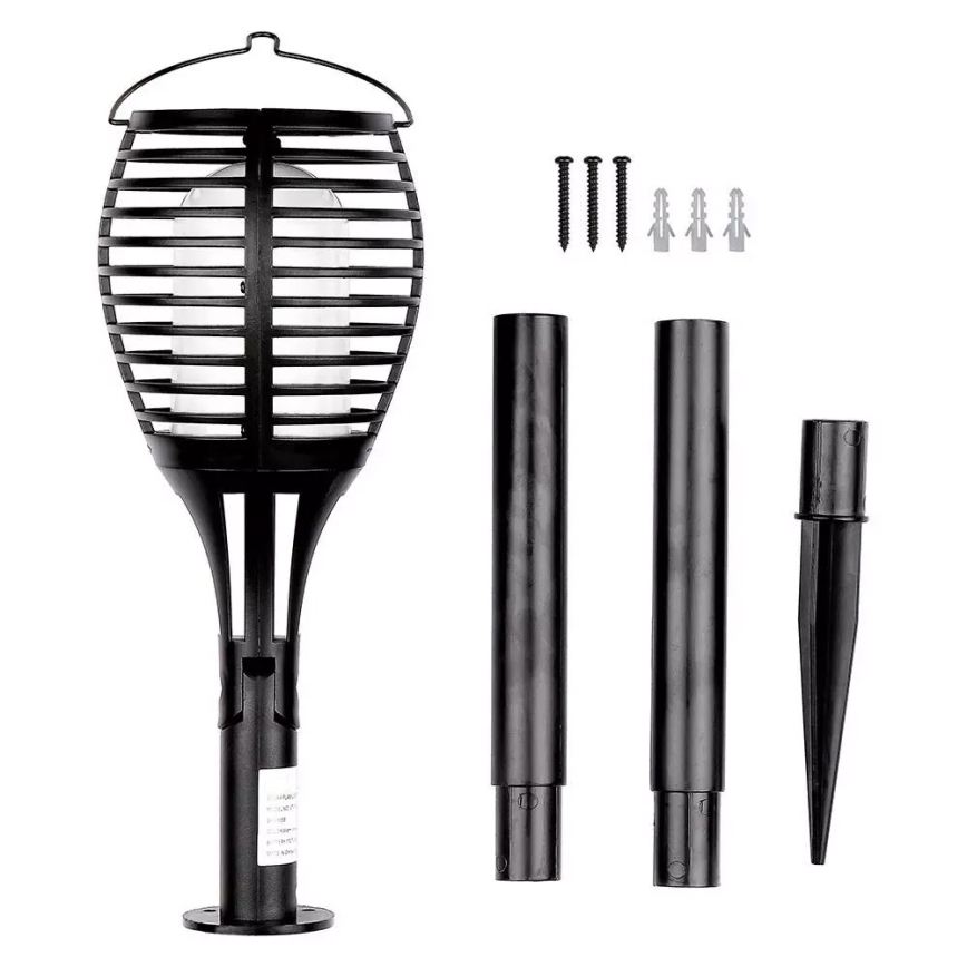 LED соларно осветително тяло FLAME 4 в 1 LED/0,45W/3,7V IP44 500 mAh