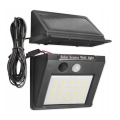 LED соларно стенно осветително тяло със сензор и външен панел LED/0,55W/3,7V 1200 mAh IP65