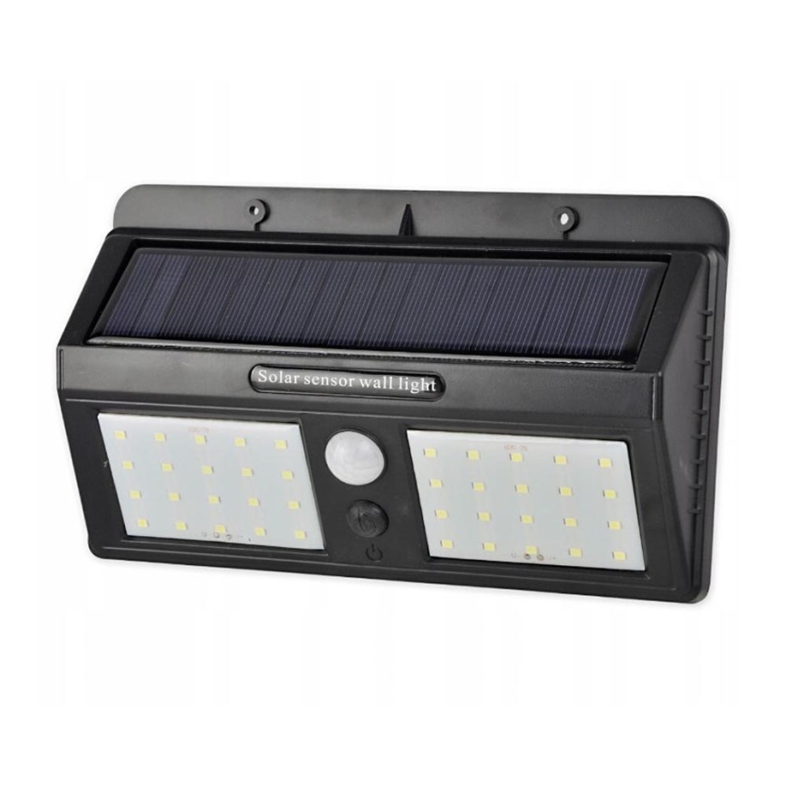 LED соларно стенно осветително тяло със сензор LED/1,2W/3,7V 1200 mAh IP54