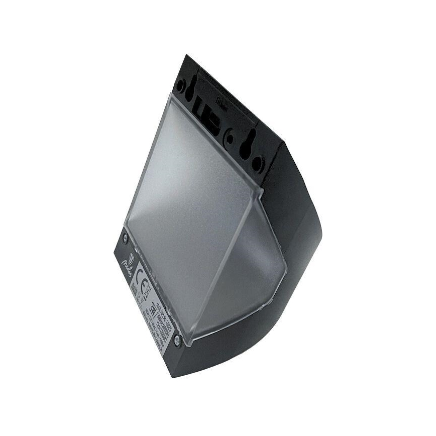 LED соларно стенно осветително тяло със сензор LED/3W/3,7V 3000/4000K 1200 mAh IP54 черно