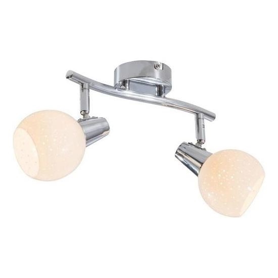 LED Спот DOXY 2xE14/4W/230V лъскав хром