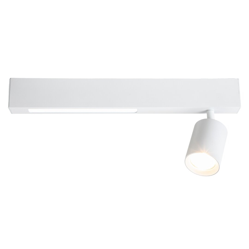 LED Спот MAGNET LED/5W/230V + 1xGU10/60W 3000/4000K бял