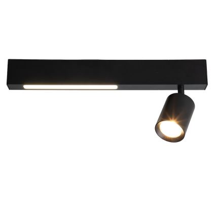 LED Спот MAGNET LED/5W/230V + 1xGU10/60W 3000/4000K черен