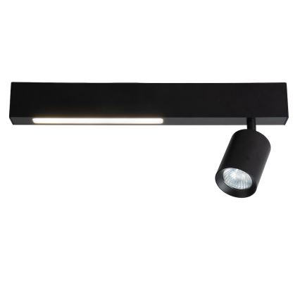 LED Спот MAGNET LED/5W/230V + 1xGU10/60W 3000/4000K черен