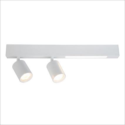 LED Спот MAGNET LED/5W/230V + 2xGU10/60W 3000/4000K бял