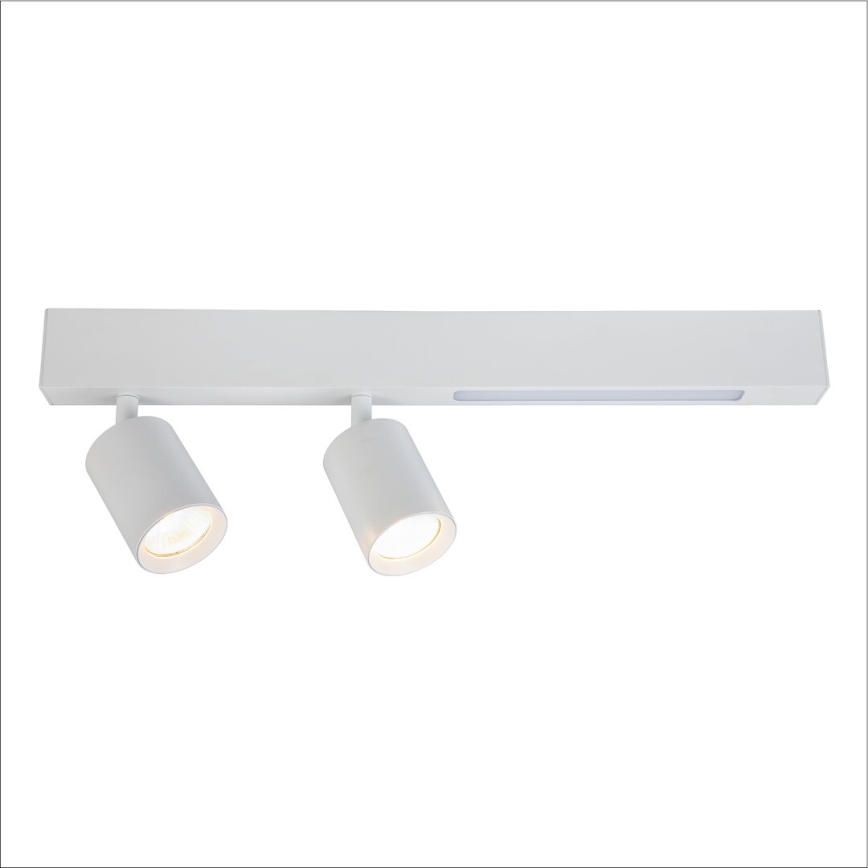 LED Спот MAGNET LED/5W/230V + 2xGU10/60W 3000/4000K бял