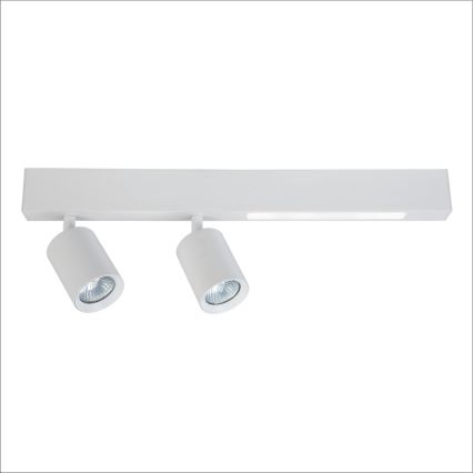 LED Спот MAGNET LED/5W/230V + 2xGU10/60W 3000/4000K бял