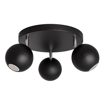 LED Спот MIDWAY 3xGU10/4,8W/230V черен