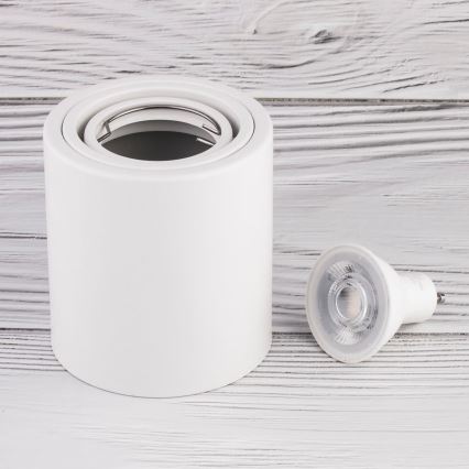LED Спот TUBA 1xGU10/5W/230V 2700K бял