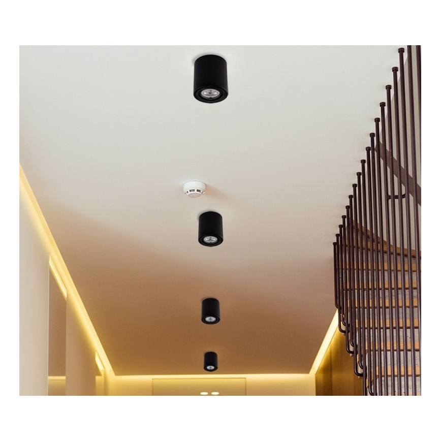 LED Спот TUBA 1xGU10/5W/230V 2700K черен