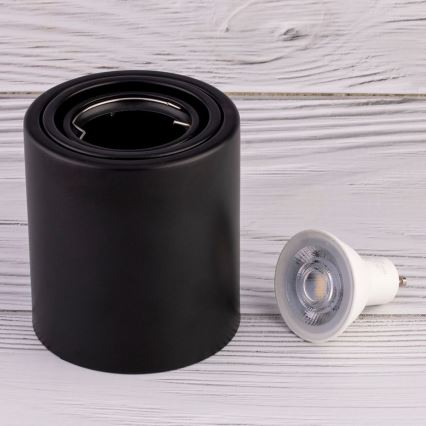 LED Спот TUBA 1xGU10/5W/230V 2700K черен