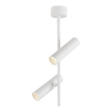 LED Спот TUBA 2xLED/10W/230V бял