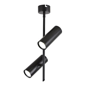 LED Спот TUBA 2xLED/10W/230V черен