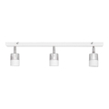 LED Спот TUBSSON 3xGU10/4,8W/230V бял/лъскав хром