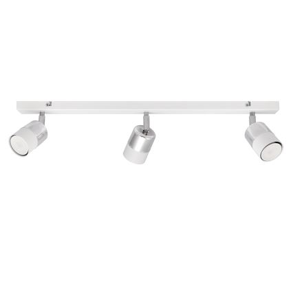 LED Спот TUBSSON 3xGU10/4,8W/230V бял/лъскав хром