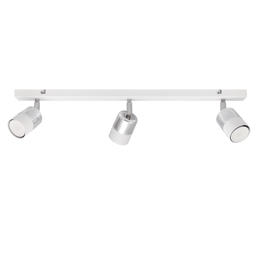 LED Спот TUBSSON 3xGU10/4,8W/230V бял/лъскав хром