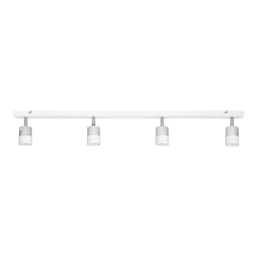 LED Спот TUBSSON 4xGU10/4,8W/230V бял/лъскав хром