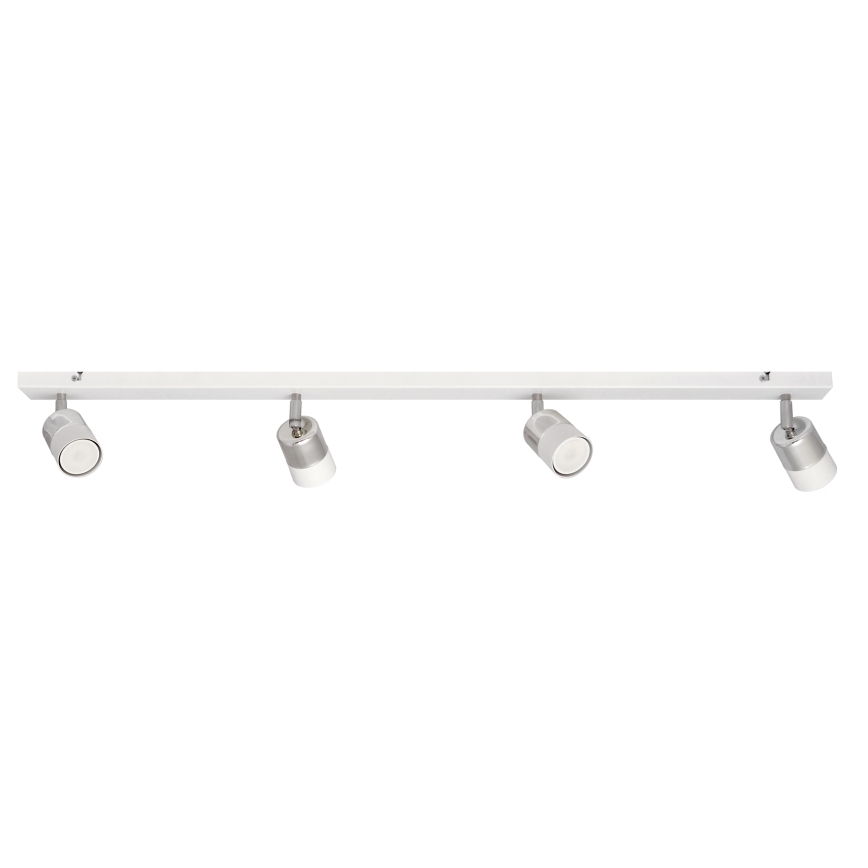 LED Спот TUBSSON 4xGU10/4,8W/230V бял/лъскав хром