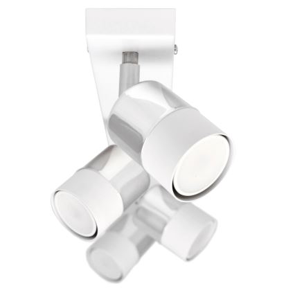 LED Спот TUBSSON 4xGU10/4,8W/230V бял/лъскав хром