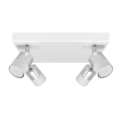 LED Спот TUBSSON 4xGU10/4,8W/230V бял/лъскав хром