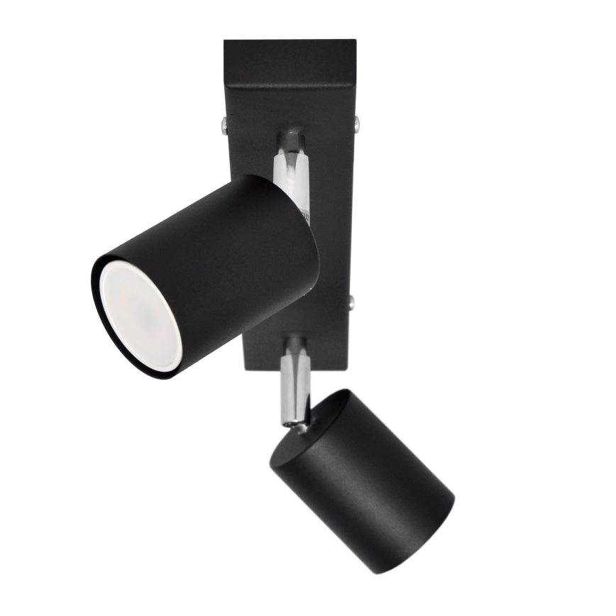 LED Спот TUNE 2xGU10/4,8W/230V черен