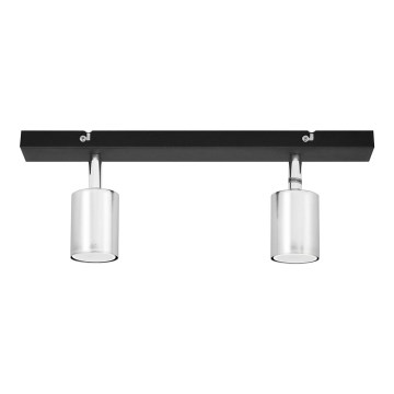 LED Спот TUNE 2xGU10/4,8W/230V матов хром/черен