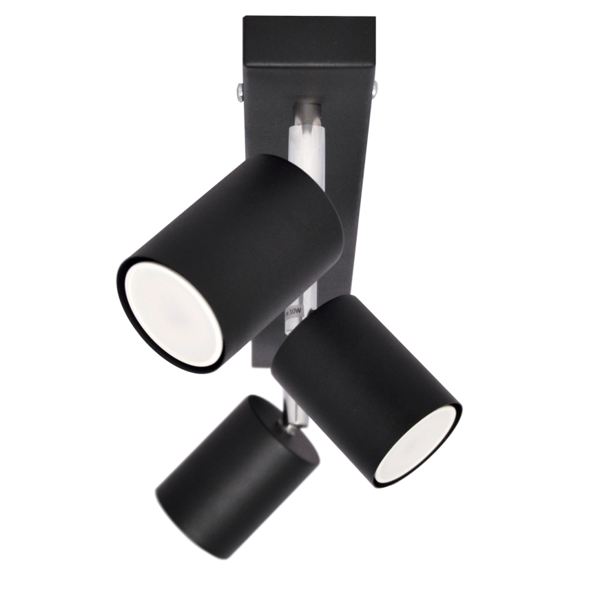 LED Спот TUNE 3xGU10/4,8W/230V черен