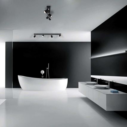 LED Спот TUNE 4xGU10/4,8W/230V черен