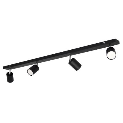 LED Спот TUNE 4xGU10/4,8W/230V черен