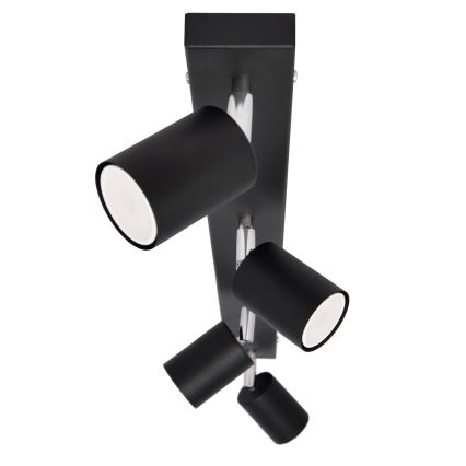 LED Спот TUNE 4xGU10/4,8W/230V черен