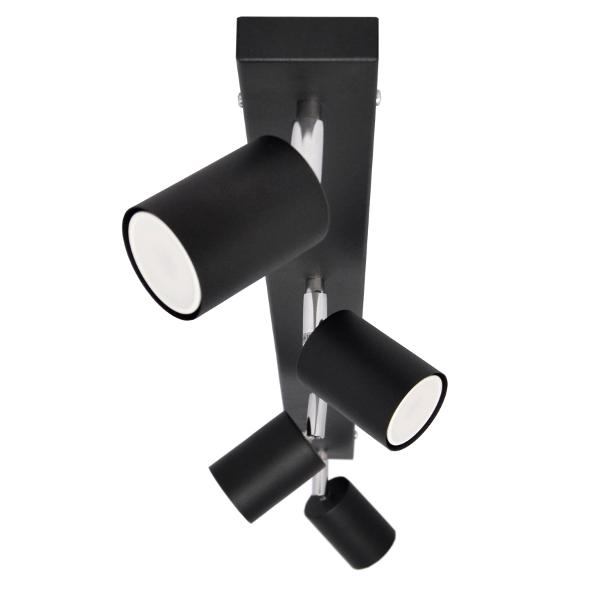 LED Спот TUNE 4xGU10/4,8W/230V черен